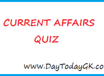 Current Affairs Quiz – April 2 and April 3, 2015