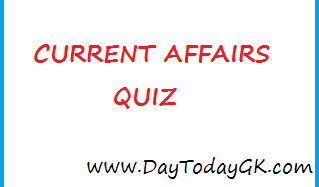 Current Affairs Quiz – April 2 and April 3, 2015
