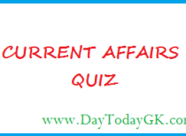 Current Affairs Quiz – April 28′ 2015