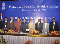 SAARC Health Ministers Meeting held in New Delhi