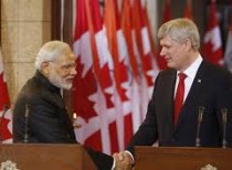 Canada and India signed 5 year deal for uranium supplies