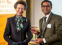 Ornithologist Pramod Patil conferred with Whitley Award