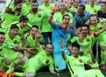 Barcelona won the title