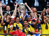 Arsenal retained the FA cup in majestic style