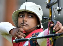 Deepika Kumari equals world record in recurve event at Archery World Cup