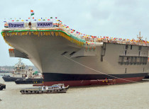 Cochin Shipyard undocks India’s First Indigenous Aircraft Carrier – INS Vikrant