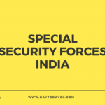Special Security Forces in India – Full List