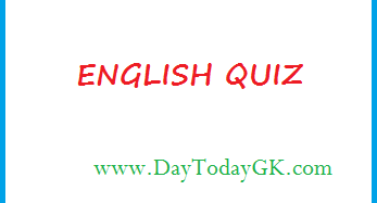 English Quiz – Set Thirty Four (Synonyms)