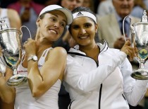 Sania Mirza – Hingis win Wimbledon women’s Doubles title