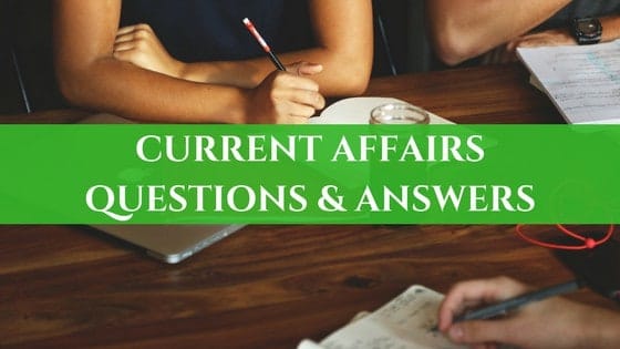 Current Affairs Questions and Answers PDF