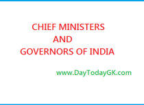 Chief Ministers and Governors of India – Complete List