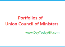 Portfolios of Union Council of Ministers – Complete List