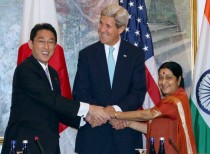 US, India, Japan Hold First Trilateral Ministerial Dialogue
