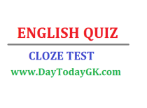 English Quiz – Set 50