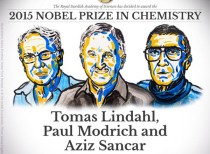 Nobel Prize in Chemistry : Lindahl, Modrich and Sancar win for DNA repair