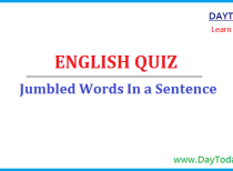 English Quiz – Set 48