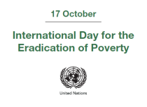 October 17 – International Day for the Eradication of Poverty