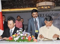 Andhra Pradesh signed two memorandums with Japan for development of the State