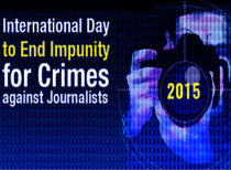 November 2 – International Day to End Impunity for Crimes against Journalists