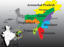 Tripura, Manipur and Meghalaya celebrated their Foundation days