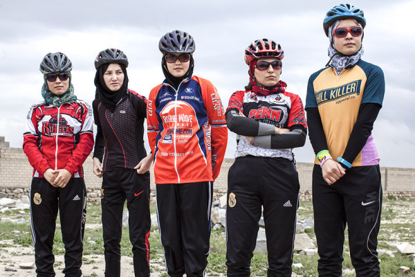 Afghan cyclists nominated for Nobel Peace Prize