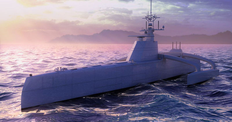 DARPA to launch 132-foot unmanned ocean drone