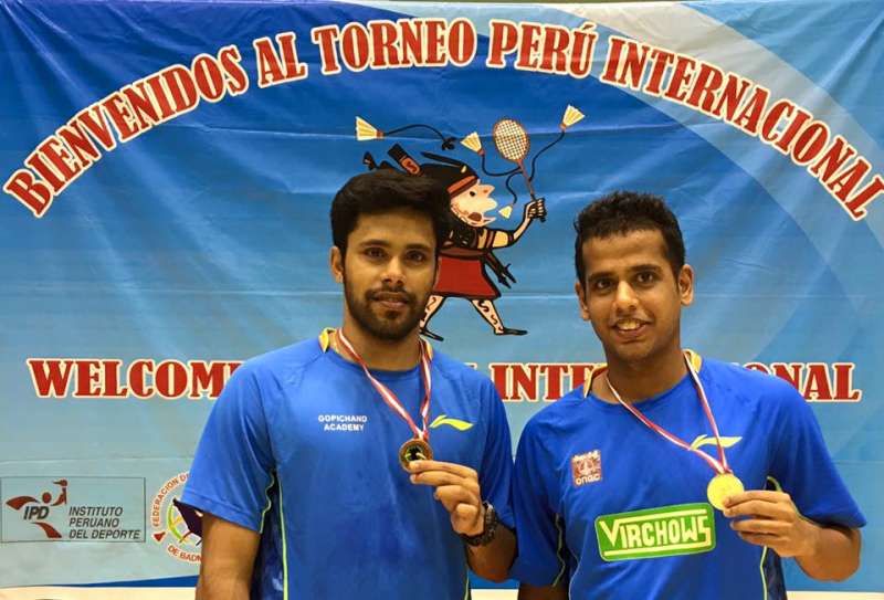 Tarun Kona and Alwin Francis win Peru International doubles title