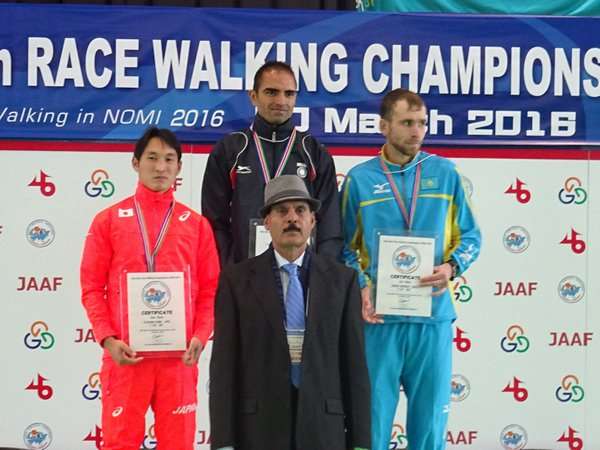 Gurmeet Singh wins Asian Race Walk Championship Gold