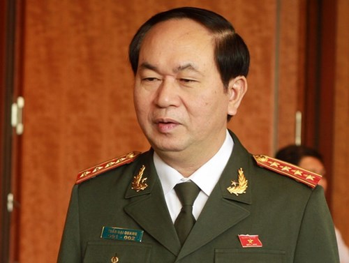 Vietnam Police Chief Tran Dai Quang sworn in as 9th President