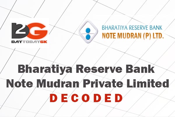 Bharatiya Reserve Bank Note Mudran Decoded