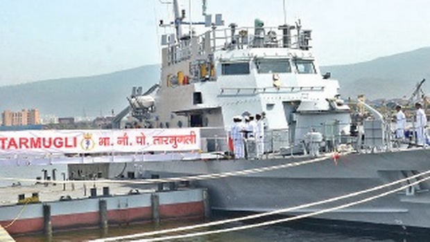 INS Tarmugli Joins the Indian Navy