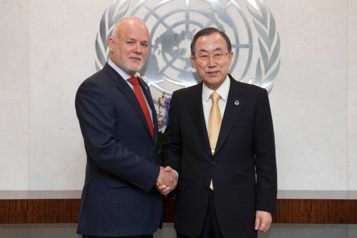 Peter Thomson elected as President of 71st session of UNGA