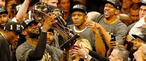 Cleveland Cavaliers win NBA championship title