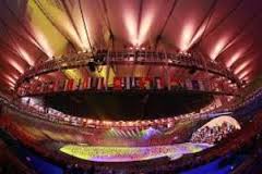 Olympics 2016 opens with a glittering ceremony in Rio De Janerio, with the theme Peace and Environment