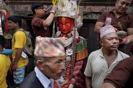 Buddhists in Nepal celebrated Pancha Daan