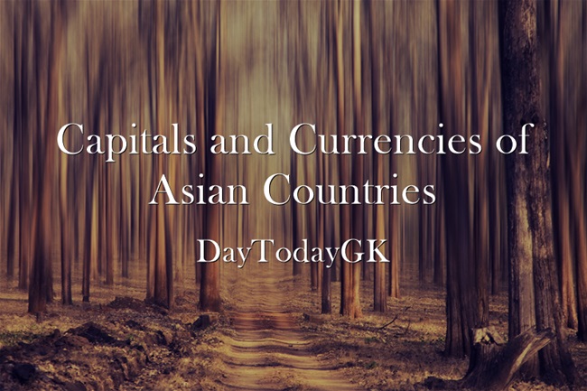 Capitals and Currencies of Asian Countries – Video