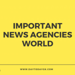 News Agencies of Different Countries