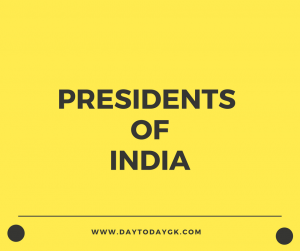 List of Presidents of India since 1950