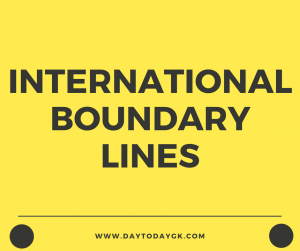 International Boundary Lines 