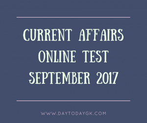 current affairs online test