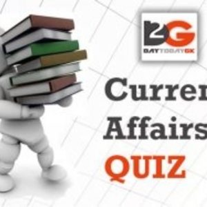 Current Affairs Quiz – November 12 2017