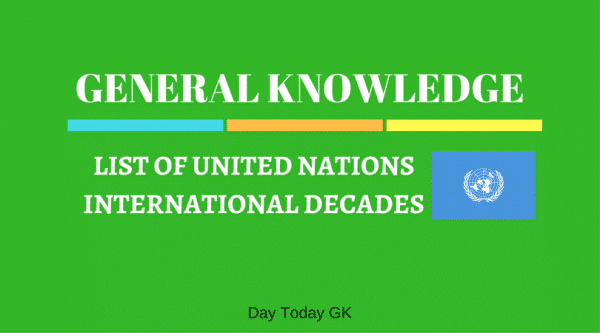 United Nations International Decades