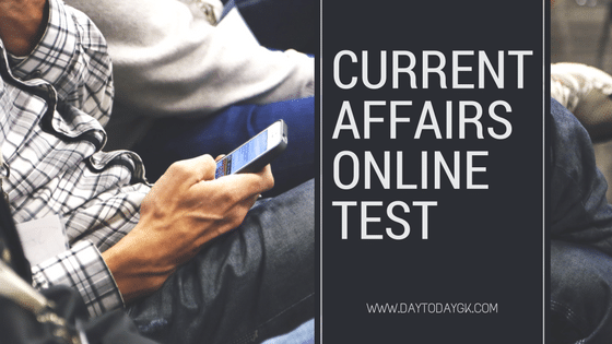 Current Affairs Online Mock Test