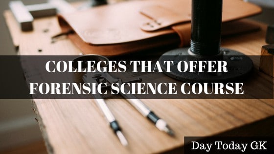 Forensic Science Colleges