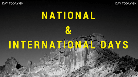 List of National and International Days