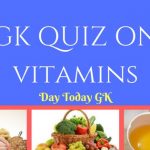 GK Quiz on Vitamins with Answers