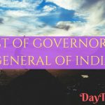List of Governors-General of India