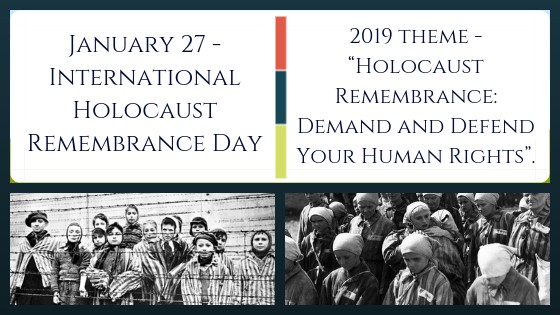 International Holocaust Remembrance Day | January 27