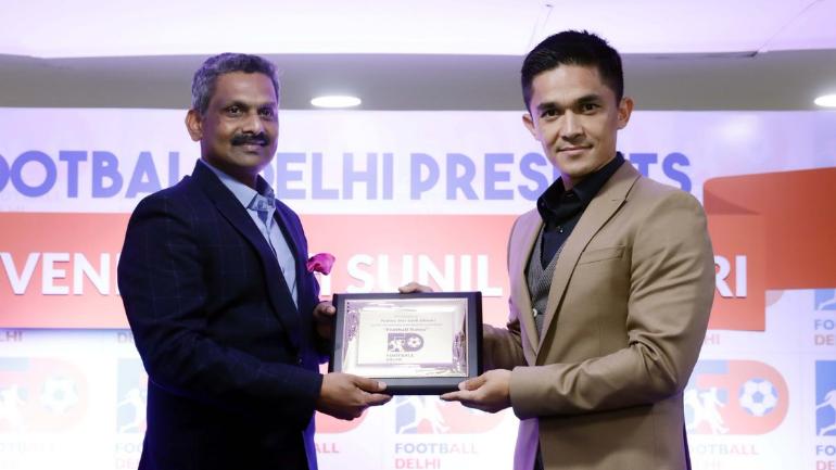 Sunil Chhetri given first ever Football Ratna Award