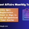 Current Affairs Online Test – March 2023